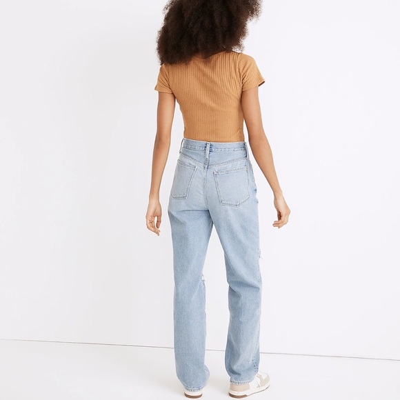 Madewell Baggy Straight Jeans size 23 - Picture 2 of 11